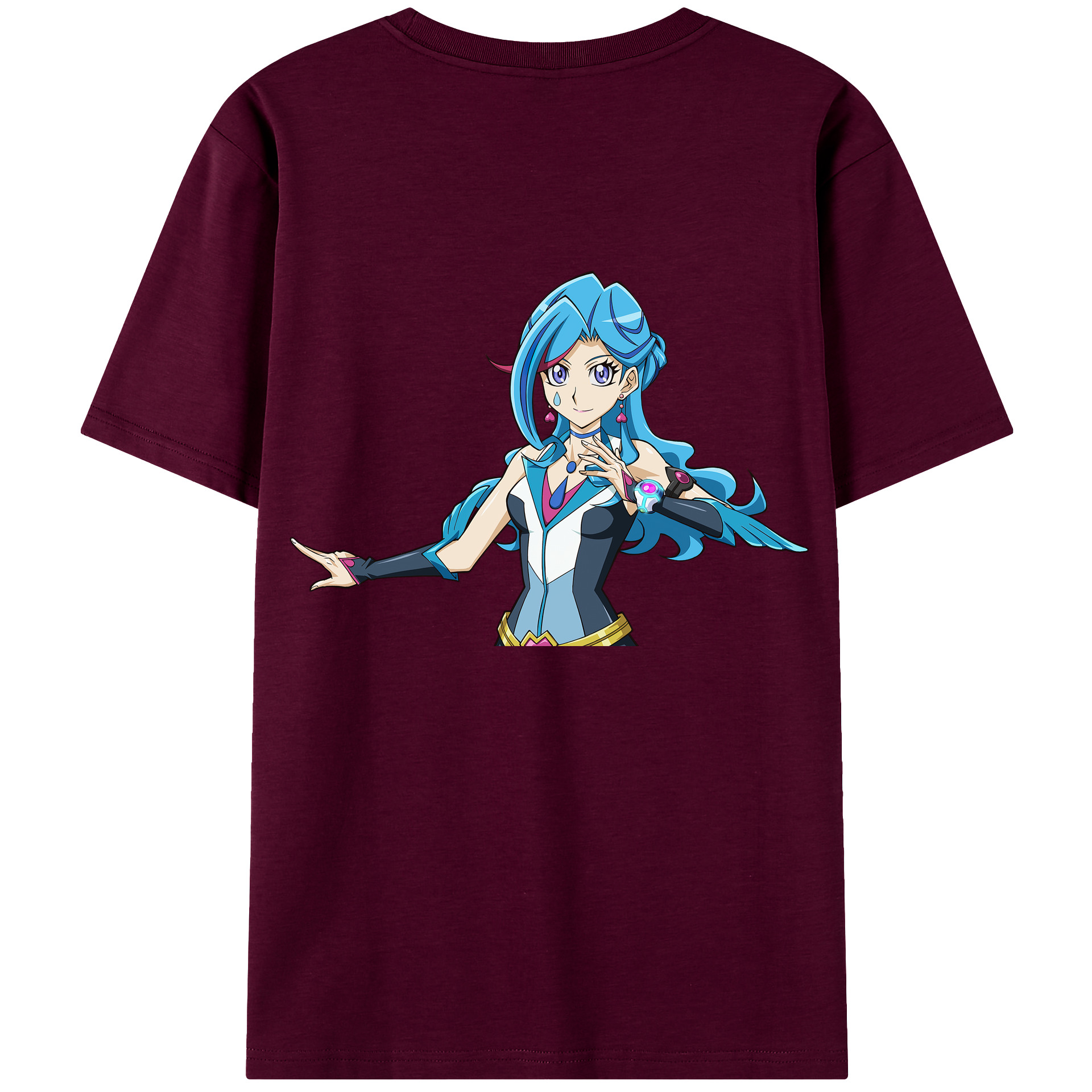 （画像用） 遊☆戯☆王 Yu-Gi-Oh! レディース半袖Tシャツ(バックプリント)